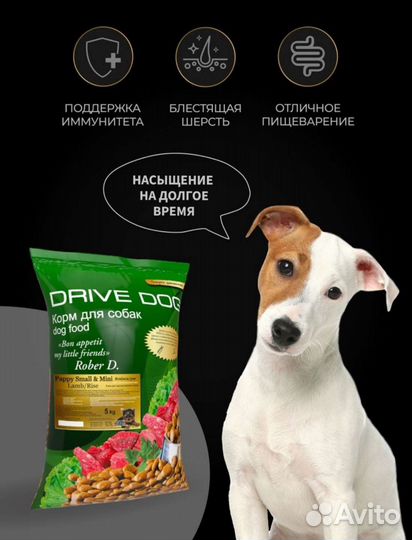 Сухой корм для собак мелких пород