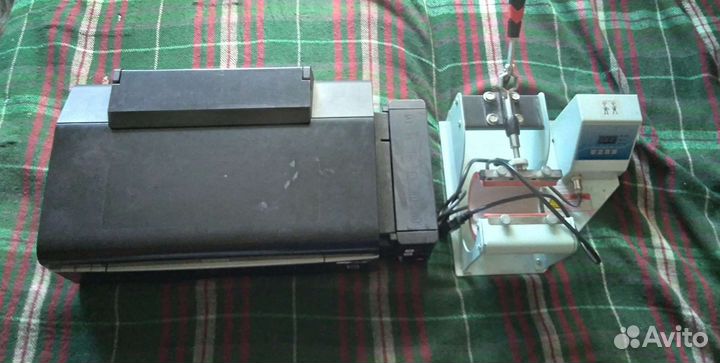 Принтер epson l800 для сублимации + термопресс