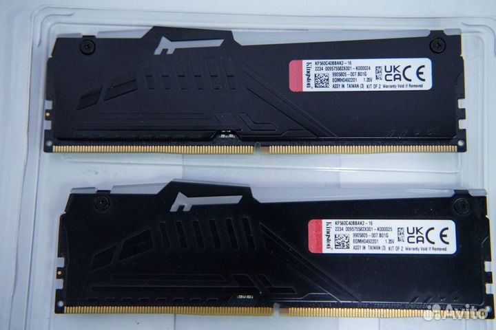 DDR5 8+8gb Kingston RGB 6000Mhz Cl40