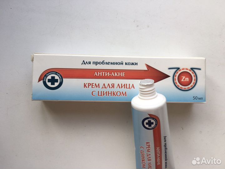 Крем для лица с цинком