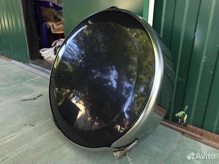 Бокс запасного колеса из нержавейки на Ниву, Jimny