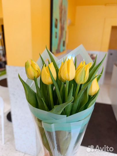 Букет из тюльпанов