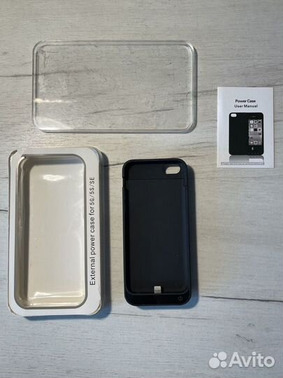 Чехол-повербанк для iPhone 5/5S/SE