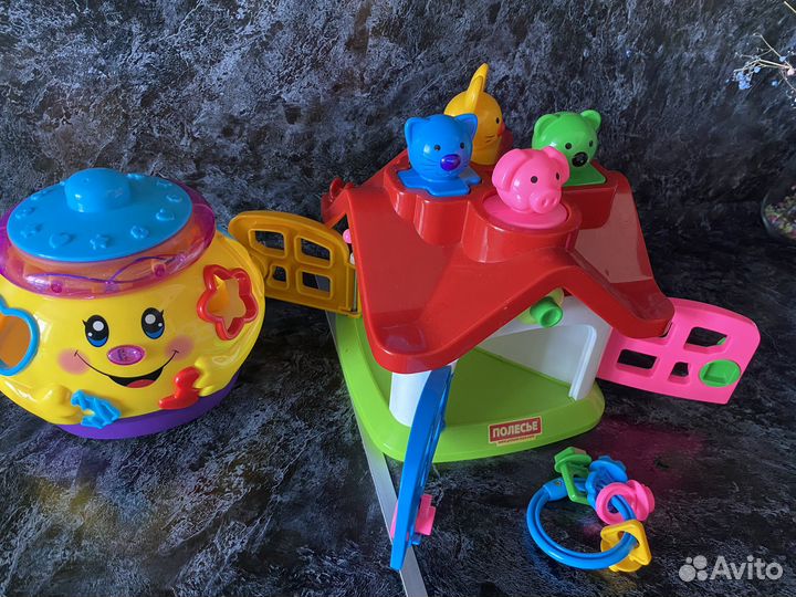 Развивающие игрушки, сортеры