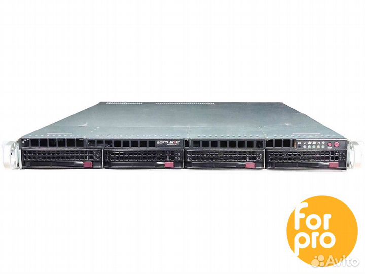 Supermicro 1U X11DPU 4LFF 2x6140Gold 256GB, 9361