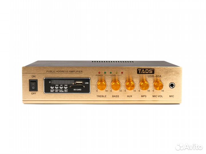 Tads DS-60A Усилитель мощности, трансляционный, 40