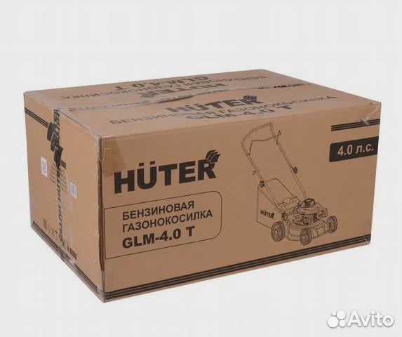 Газонокосилка бензиновая huter GLM-4.0T