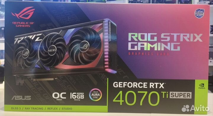 Asus Rog Strix Gaming GeForce RTX 4070Ti Super 16G