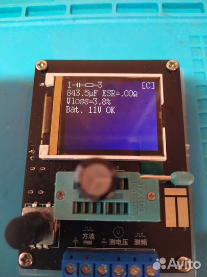 GM 328a тестер радиодеталей