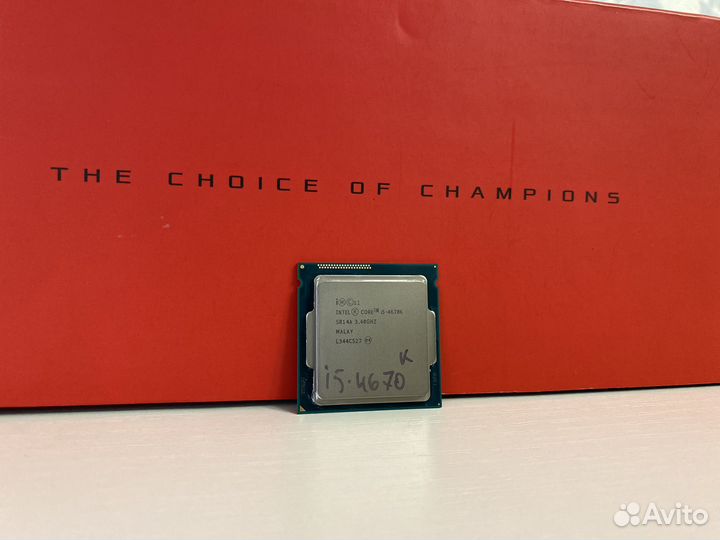 Intel Core i5-4670k 3.4Ghz lga1150