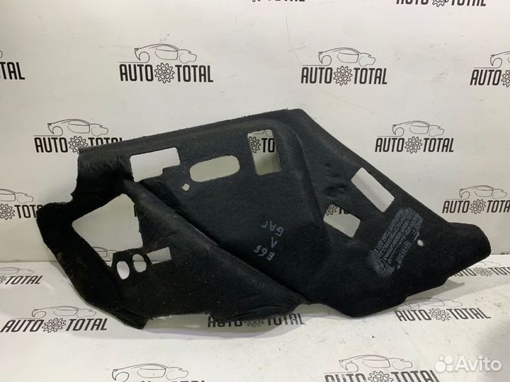 Шумоизоляция задняя левая Bmw 745 E65 N62B44 2004