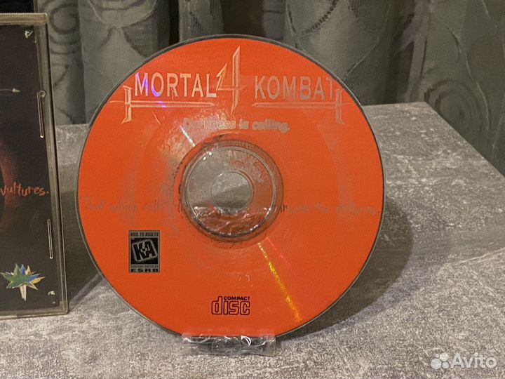 Mortal Kombat 4 PS1 Английская версия