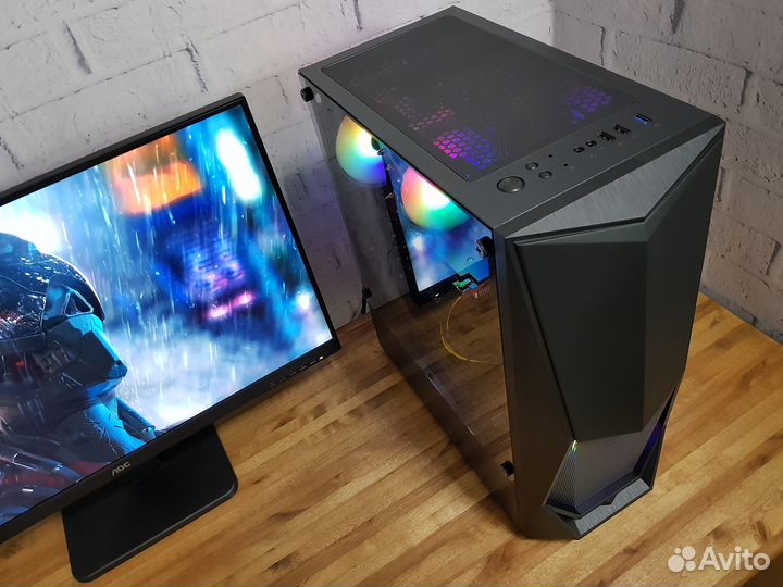 Компьютер на Intel i5 с видео RX580