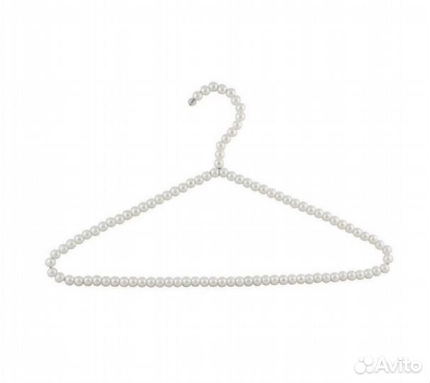 Вешалки плечики свадебные с бусинами