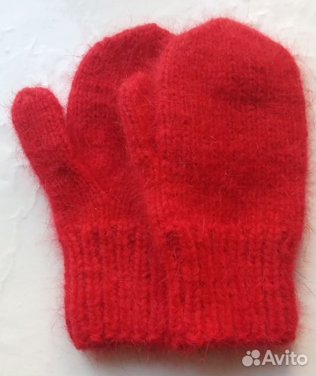 Варежки зимние детские новые