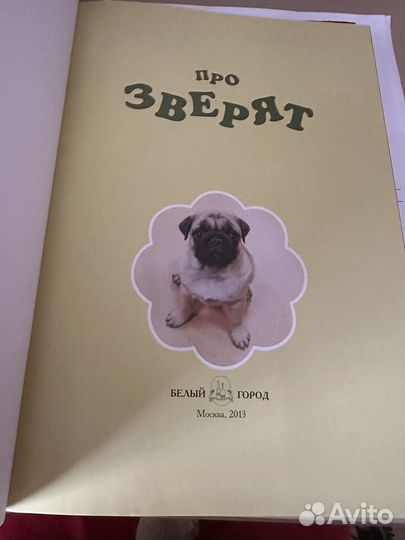 Детская книга про животных