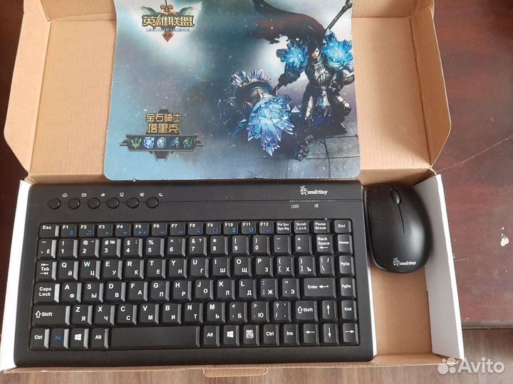 Беспроводная клавиатура и мышь