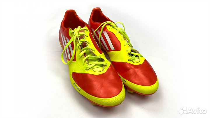 Бутсы Adidas F50 Adizero, размер 42+ щитки