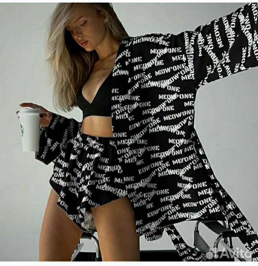 Костюм летний, пижама, одежда для дома и улицы