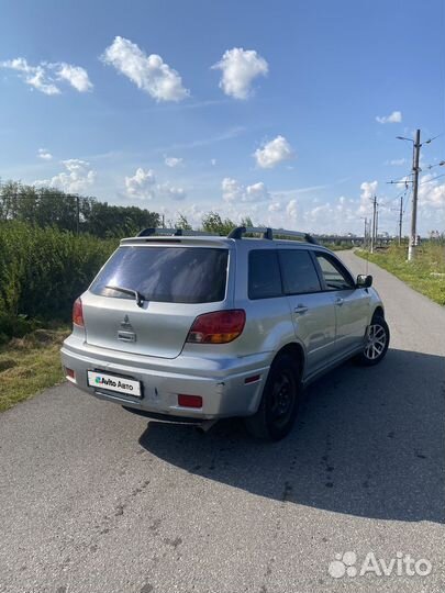 Mitsubishi Outlander 2.4 AT, 2003, 250 000 км