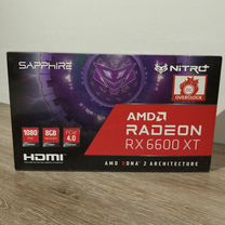 Видеокарта RX 6600XT Sapphire nitro+