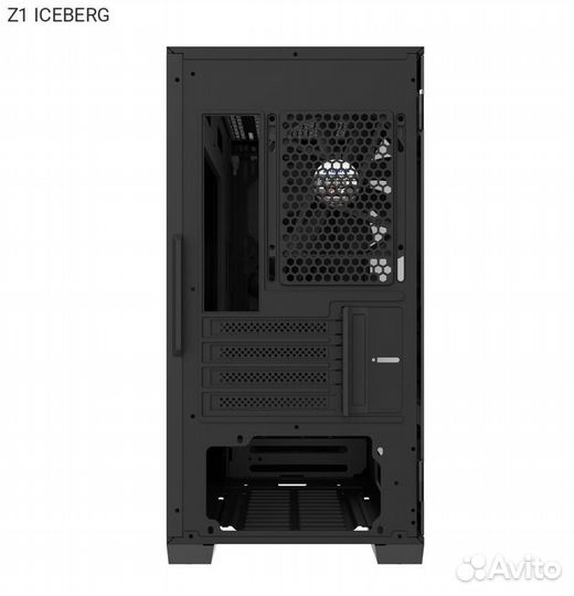 Корпус Zalman Z1 iceberg Miditower Без бп чёрный