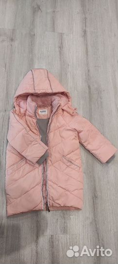 Удлинённая куртка для девочки
