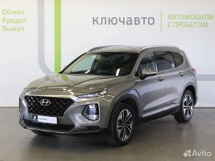Hyundai Santa Fe 2.2 AT, 2018, 97 678 км