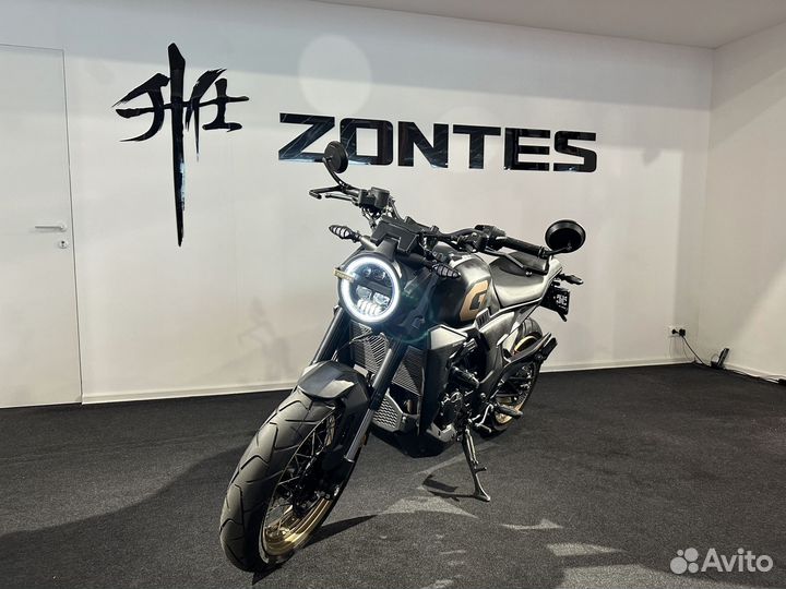 Дорожный мотоцикл Zontes ZT350-GK black-gold новый