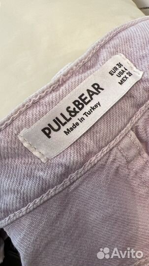 Джинсы pull and bear широкие