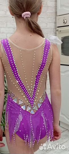 Костюм для художественной гимнастики размер 140