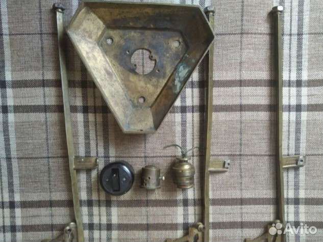 Детали осветительной лампы СССР