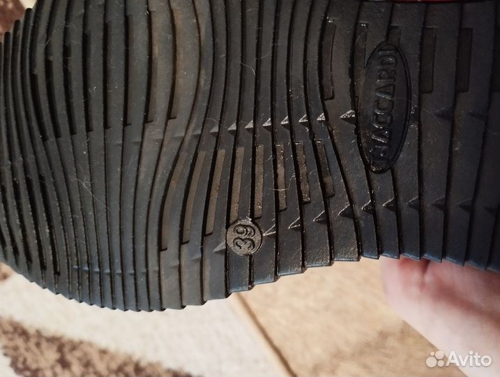 Полуботинки мужские 39