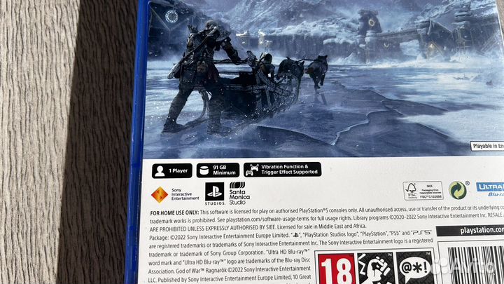 God of war ragnarok ps5 диск