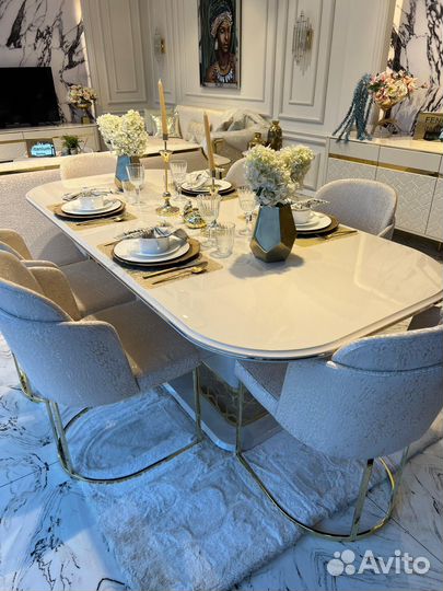 Комлект стол и стулья пр турция