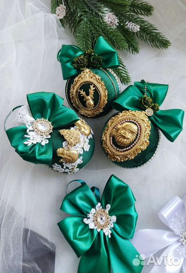 Новогодние украшения на елку