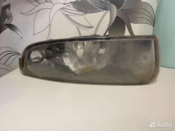 Фара левая птф skoda superb 2