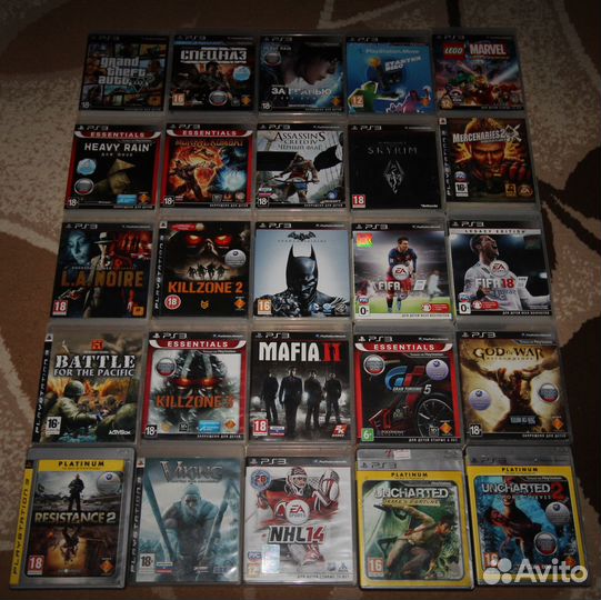 Диски Sony Playstation 3