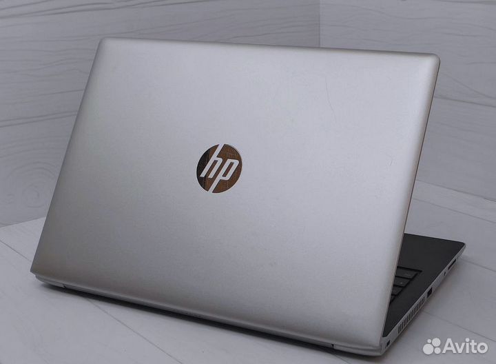 Тонкий Ноутбук для игр учебы работы Hp Probook i10