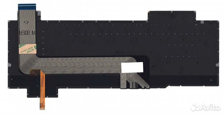 Клавиатура для Asus GL503VD черная+белая подсветка