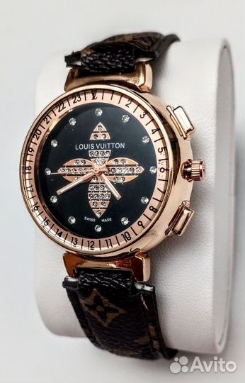 Часы Lоuis Vuittоn со стразами. Новые