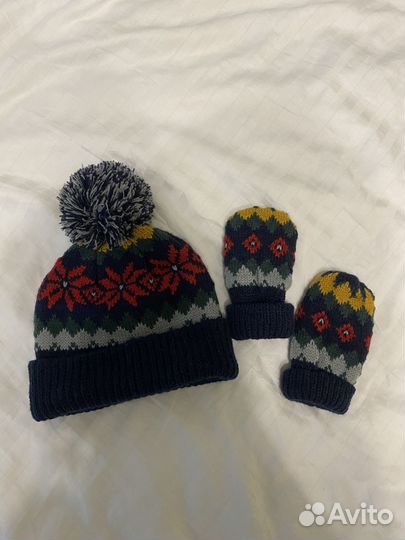 Шапка и варежки