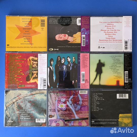 Фирменные компакт-диски: Япония, сша, Европа