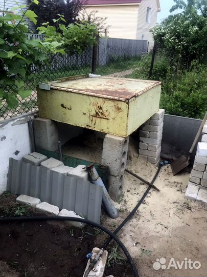 Емкости металлические бу