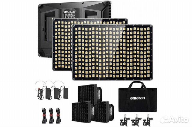 Aputure Amaran P6Ox 3 light kit