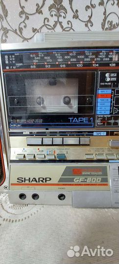 Магнитофон sharp GF-800Z(S)