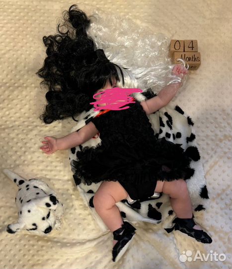 Парик Круэлла