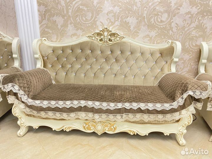 Диван и 2 кресла