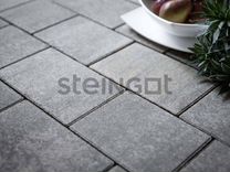 Тротуарная плитка брусчатка с завода Steingot