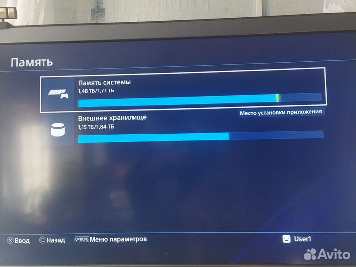 Ps4 pro 2+2 TB 9.00